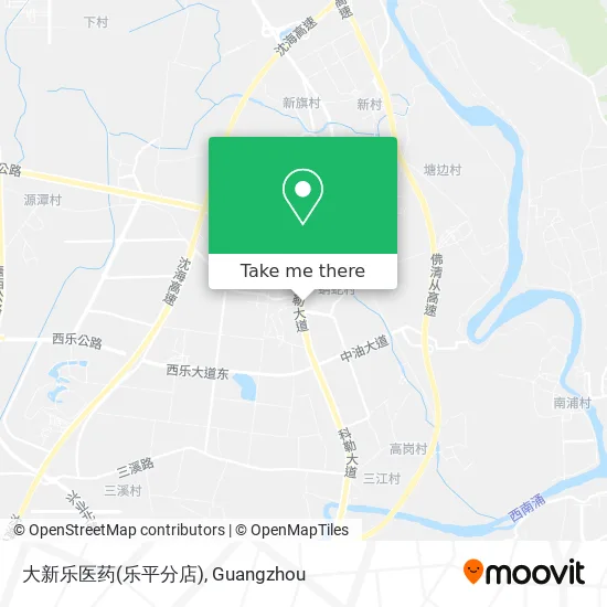 大新乐医药(乐平分店) map
