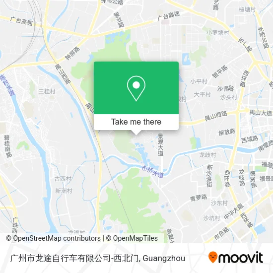 广州市龙途自行车有限公司-西北门 map