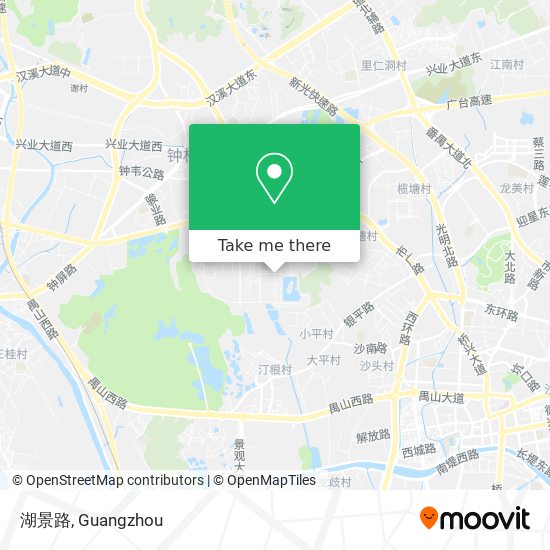 湖景路 map
