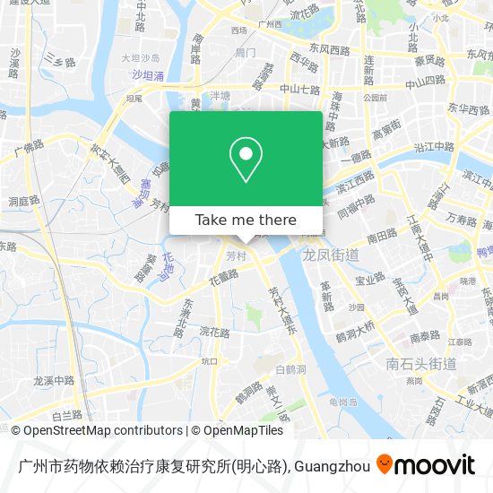 广州市药物依赖治疗康复研究所(明心路) map