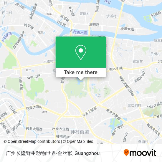 广州长隆野生动物世界-金丝猴 map