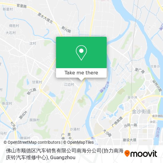 佛山市顺德区汽车销售有限公司南海分公司(协力南海庆铃汽车维修中心) map