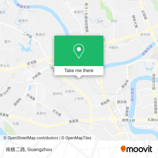 南横二路 map