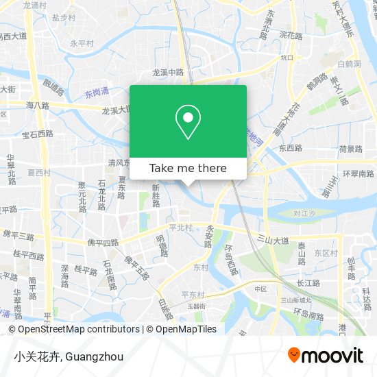 小关花卉 map
