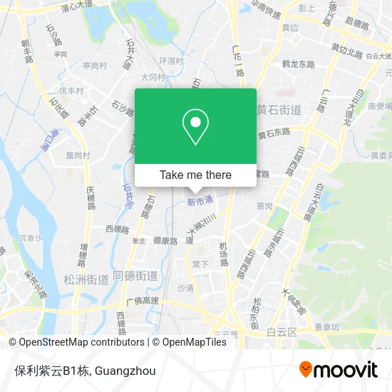 保利紫云B1栋 map