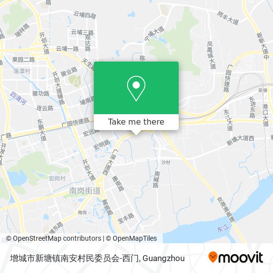 增城市新塘镇南安村民委员会-西门 map