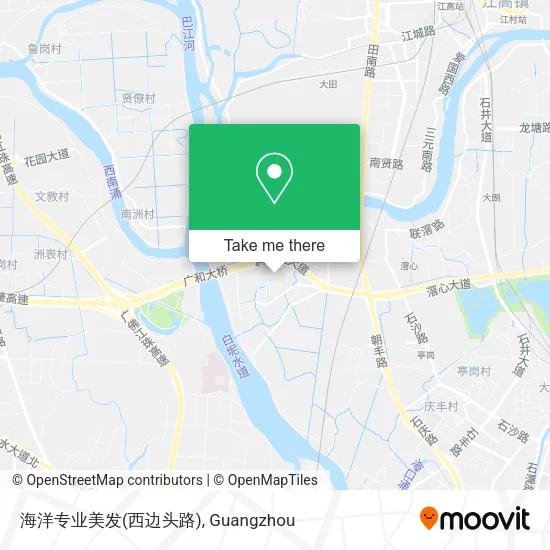 海洋专业美发(西边头路) map