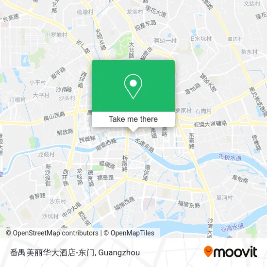 番禺美丽华大酒店-东门 map