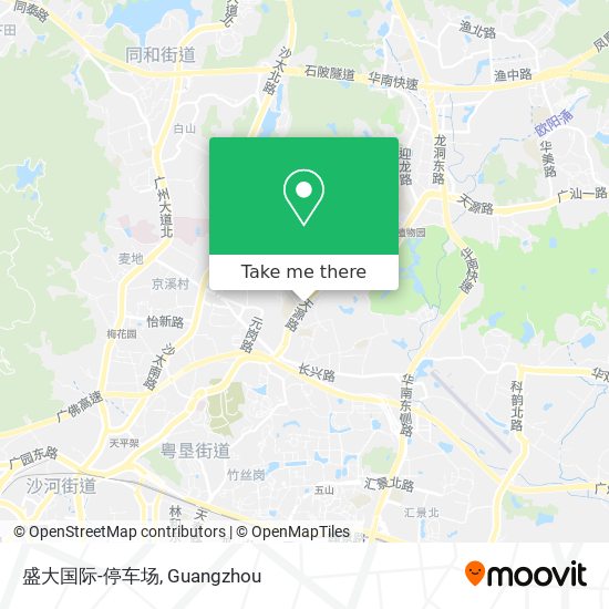 盛大国际-停车场 map