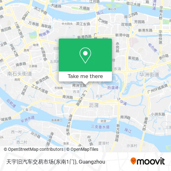天宇旧汽车交易市场(东南1门) map