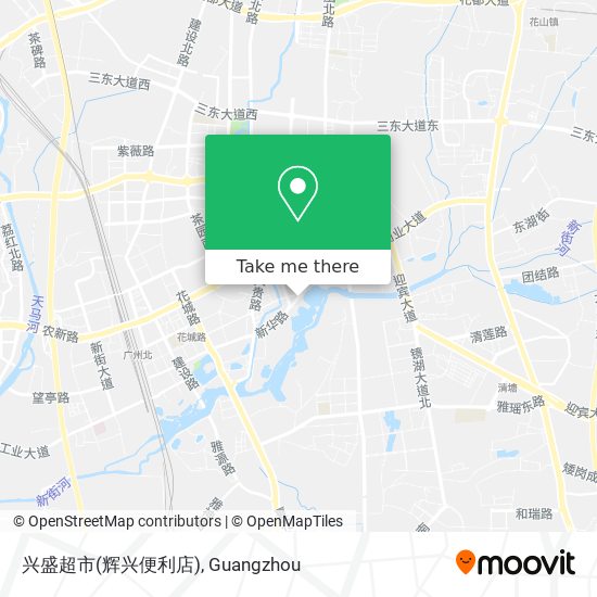 兴盛超市(辉兴便利店) map