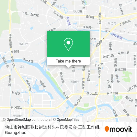 佛山市禅城区张槎街道村头村民委员会-三防工作组 map