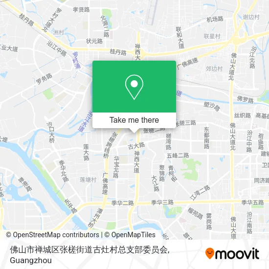 佛山市禅城区张槎街道古灶村总支部委员会 map