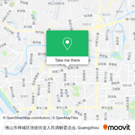 佛山市禅城区张槎街道人民调解委员会 map
