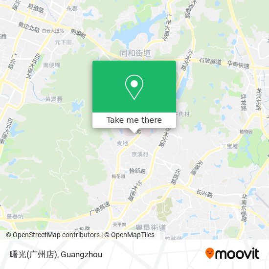 曙光(广州店) map