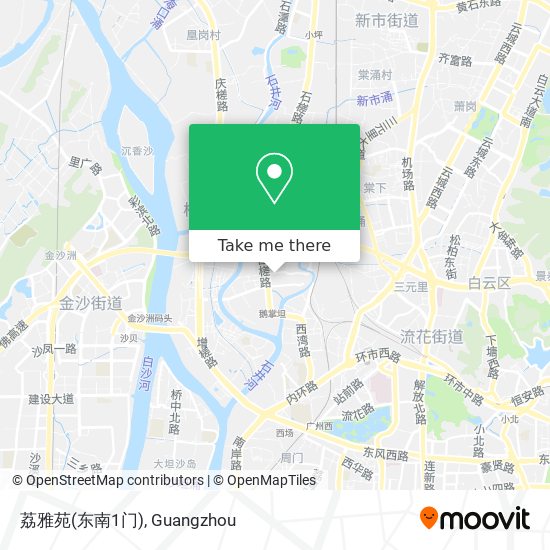 荔雅苑(东南1门) map
