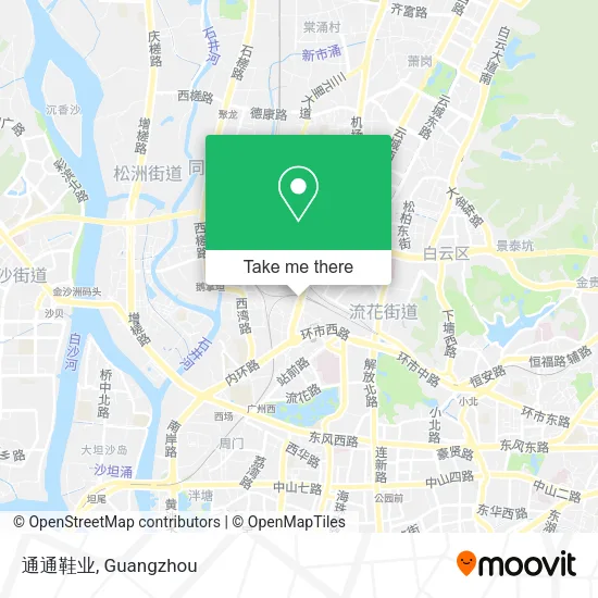 通通鞋业 map