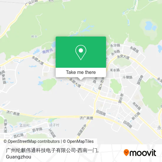 广州纶麒伟通科技电子有限公司-西南一门 map