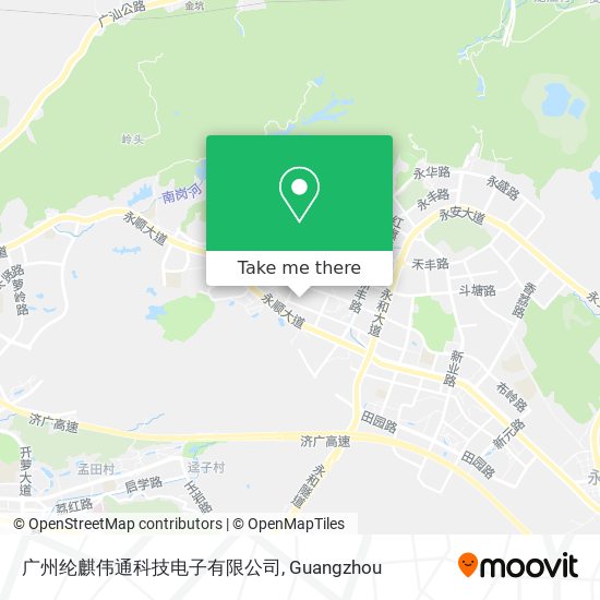 广州纶麒伟通科技电子有限公司 map