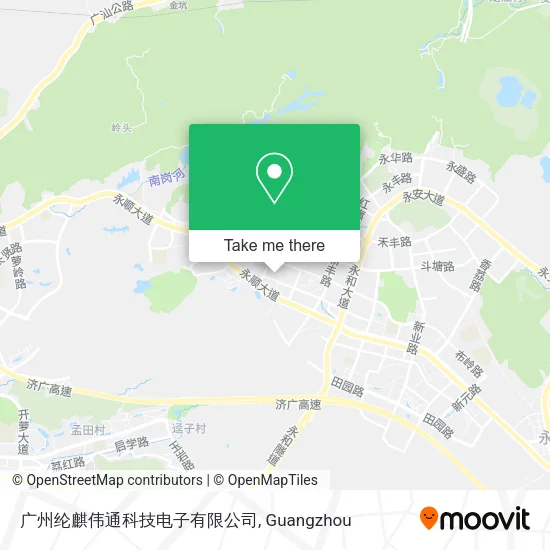 广州纶麒伟通科技电子有限公司 map