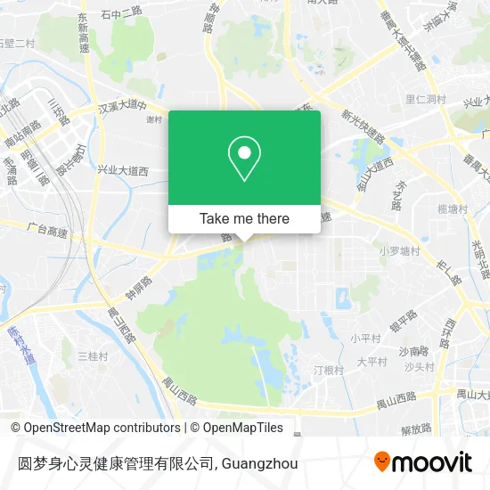 圆梦身心灵健康管理有限公司 map