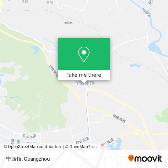 宁西镇 map