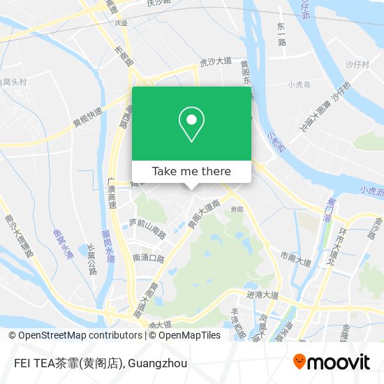 FEI TEA茶霏(黄阁店) map