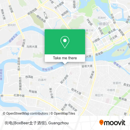 街电(BoxBeer盒子酒馆) map