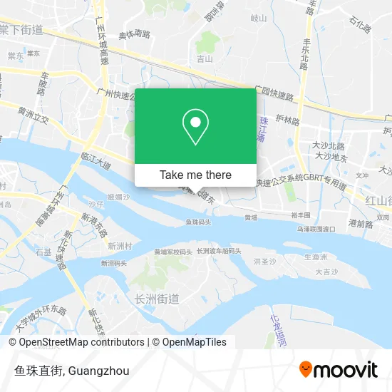 鱼珠直街 map
