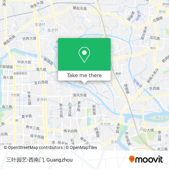 三叶园艺-西南门 map