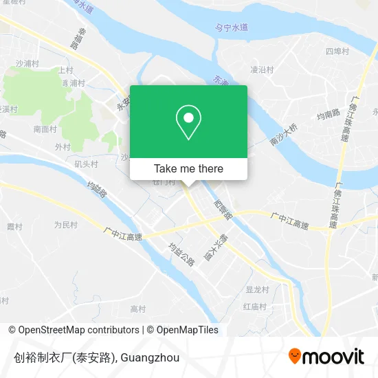 创裕制衣厂(泰安路) map