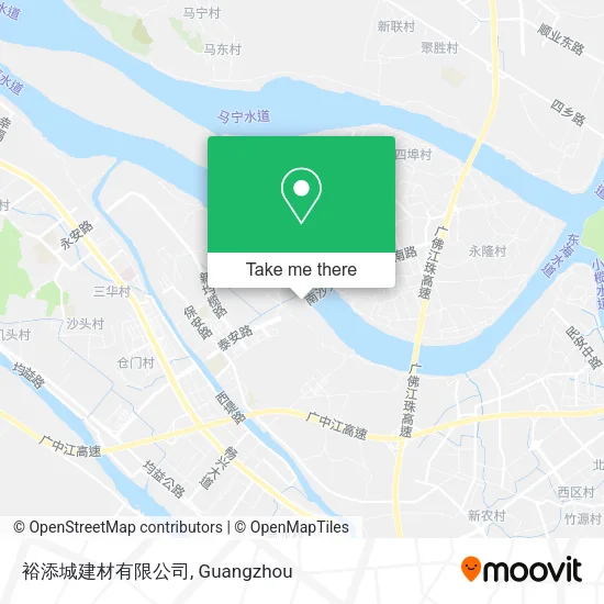 裕添城建材有限公司 map