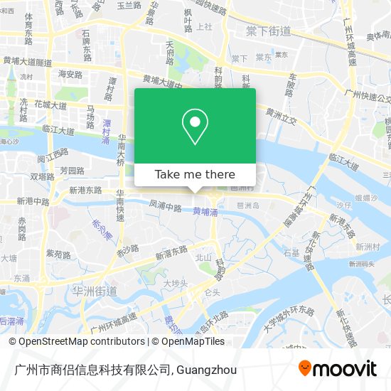 广州市商侣信息科技有限公司 map