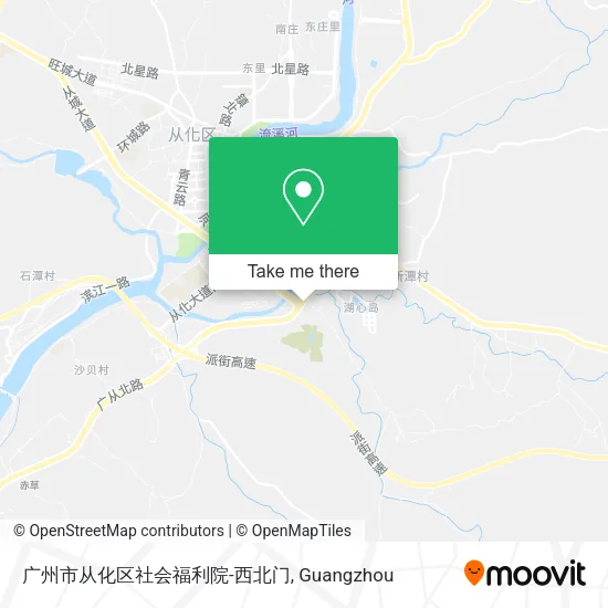 广州市从化区社会福利院-西北门 map