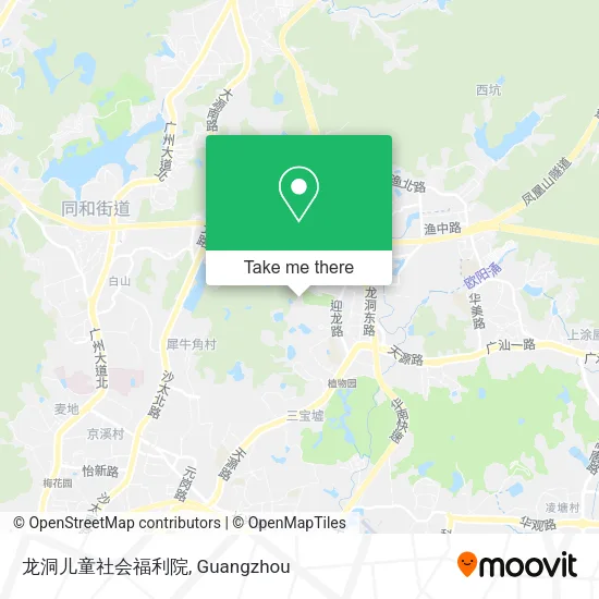 龙洞儿童社会福利院 map