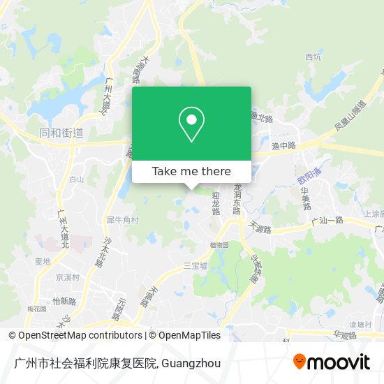 广州市社会福利院康复医院 map