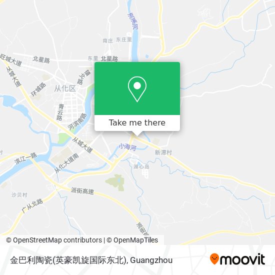 金巴利陶瓷(英豪凯旋国际东北) map