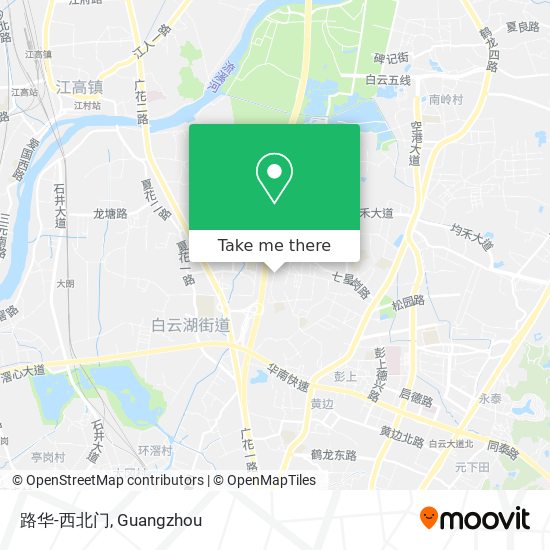 路华-西北门 map