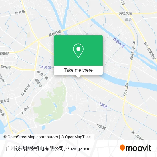 广州锐钻精密机电有限公司 map