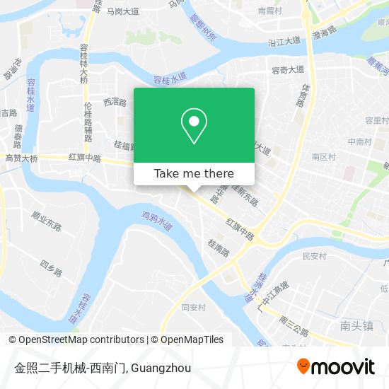 金照二手机械-西南门 map