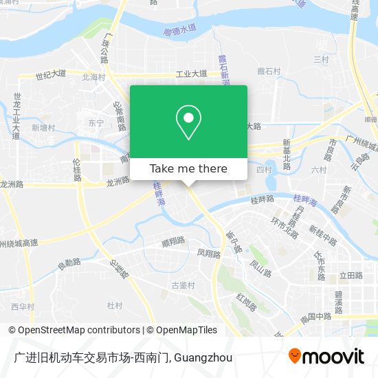 广进旧机动车交易市场-西南门 map