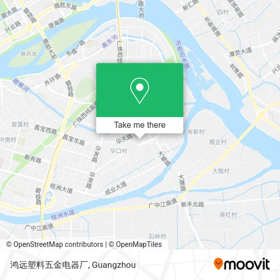 鸿远塑料五金电器厂 map