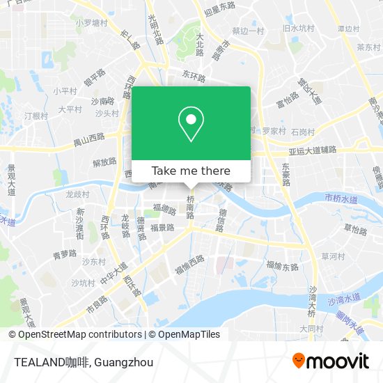 TEALAND咖啡 map