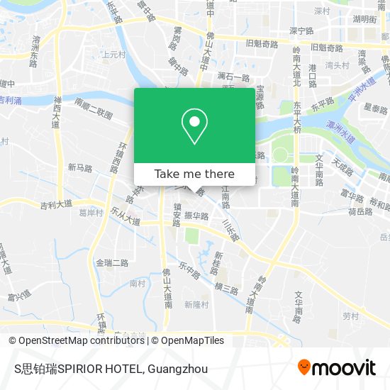 S思铂瑞SPIRIOR HOTEL map