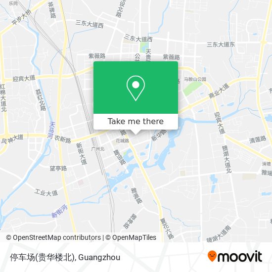 停车场(贵华楼北) map