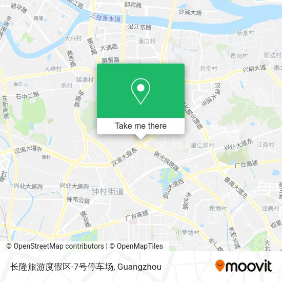 长隆旅游度假区-7号停车场 map