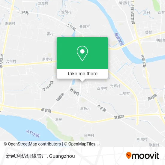 新邑利纺织线管厂 map