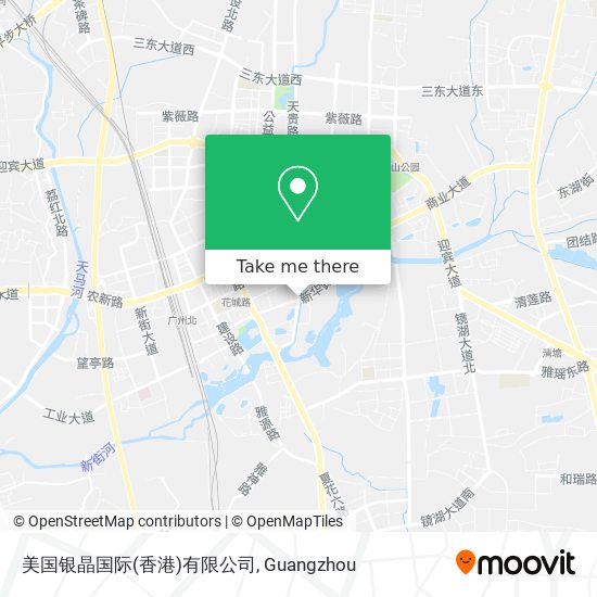 美国银晶国际(香港)有限公司 map