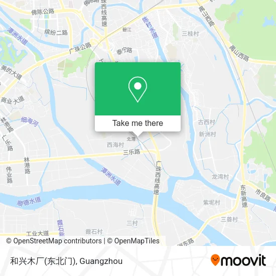 和兴木厂(东北门) map