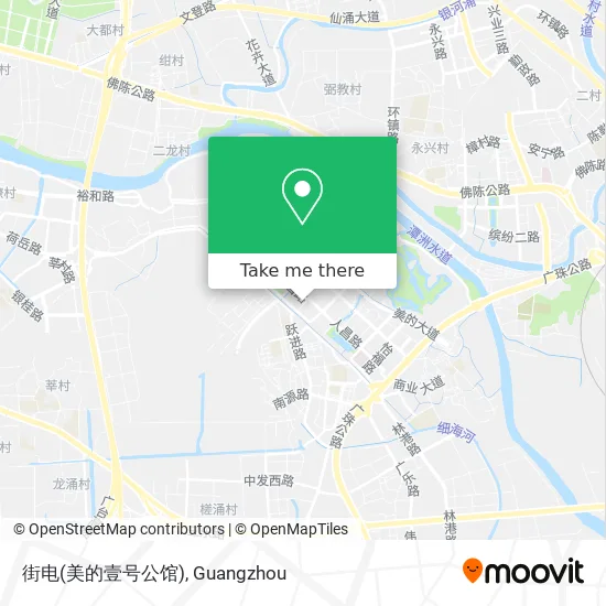 街电(美的壹号公馆) map